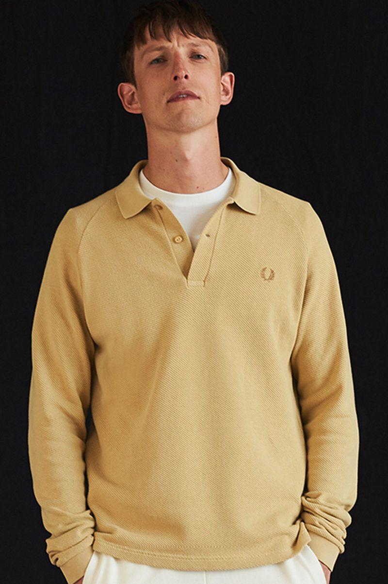 Yellow Fred Perry M1814 Men\'s Polo Shirts | PH 1386ILHS